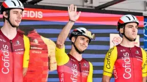 Lire la suite à propos de l’article Cofidis dévoile sa sélection pour le Tour de France 2025 : une équipe ambitieuse sur la Grande Boucle