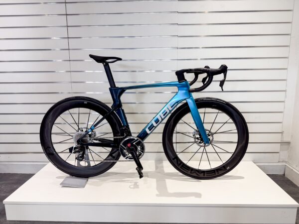 CUBE Litening AERO C:68X SLX chromeblue´n´liquidblue