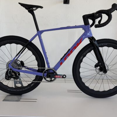 LOOK G85 CEZAL SPECKLED PURPLE/NEON RED